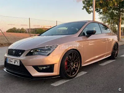 Usado Seat Leon SC FR 150 CV (110 kW) 2013 Beige Utilitario