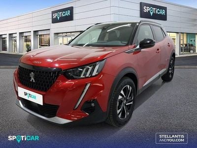 Usado Peugeot 2008 GT 130 CV (95 kW) 2022 Rojo SUV