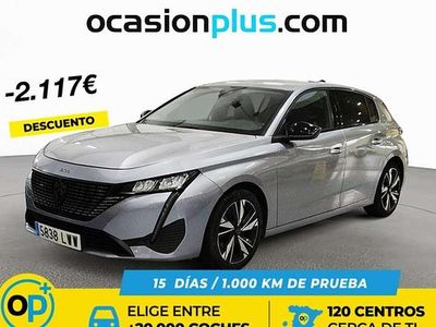 Usado Peugeot 308 Allure 131 CV (96 kW) 2022 Gris Utilitario