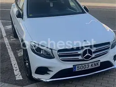 Usado Mercedes GLC250 204 CV (150 kW) 2018 Blanco SUV
