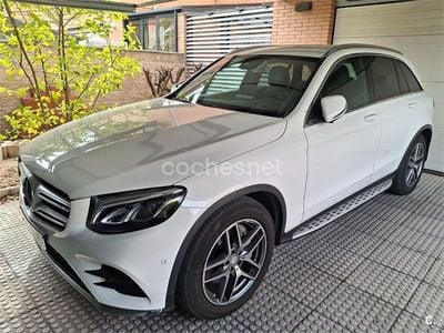 Usado Mercedes GLC250 AMG line 204 CV (150 kW) 2016 Blanco SUV