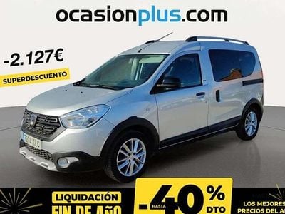 Plateado Usado 2018 Dacia Dokker Ambiance Monovolumen | 16.773 € (Caro)