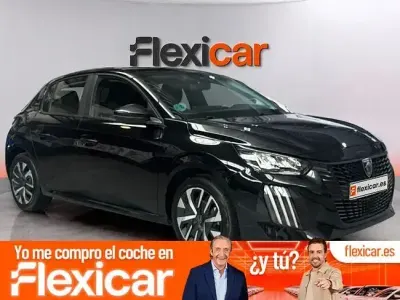Usado Peugeot 208 Style 100 CV (73 kW) 2024 Negro Utilitario