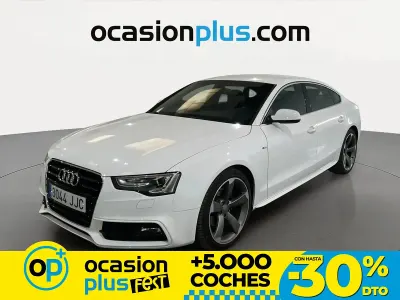 Usado Audi A5 S-Line 150 CV (110 kW) 2015 Blanco Coupe