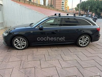 Usado Audi A4 S-Line 190 CV (139 kW) 2016 Negro Familiar