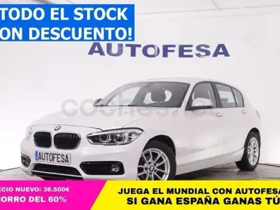 Usado BMW 116 116 CV (85 kW) 2018 Blanco Utilitario
