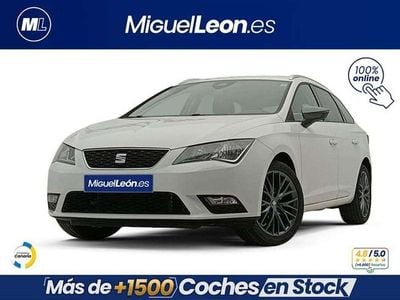 Usado Seat Leon ST Style 125 CV (91 kW) 2016 Blanco Familiar