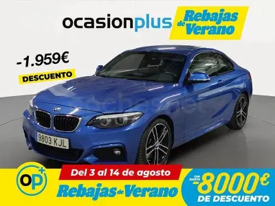 Usado BMW 220 184 CV (135 kW) 2018 Azul Coupe