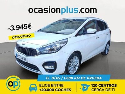 Usado Kia Carens 135 CV (99 kW) 2018 Blanco Monovolumen