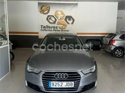 Usado Audi A6 190 CV (139 kW) 2015 Gris / plata Berlina
