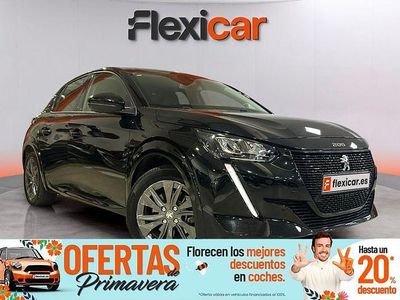 Usado Peugeot e-208 Allure 100 kW (136 CV) 2022 Negro Utilitario