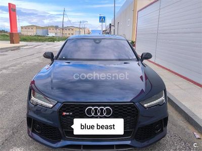 Usado Audi RS7 Sportback Performance 605 CV (444 kW) 2017 Azul Utilitario