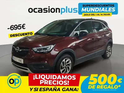 Usado Opel Crossland X Excellence 110 CV (80 kW) 2018 Rojo SUV