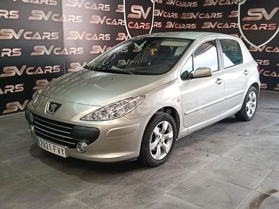 Usado Peugeot 307 110 CV (80 kW) 2007 Gris / plata Berlina