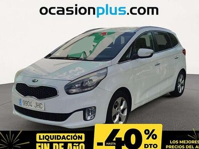 Blanco Usado 2015 Kia Carens Monovolumen | 9490 € (Precio justo)