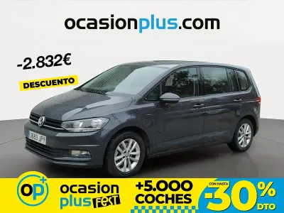 Usado VW Touran Edition 110 CV (80 kW) 2016 Gris Monovolumen