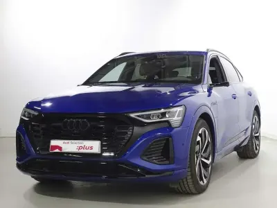 Usado Audi Q8 e-tron S-Line 300 kW (408 CV) 2023 Azul SUV
