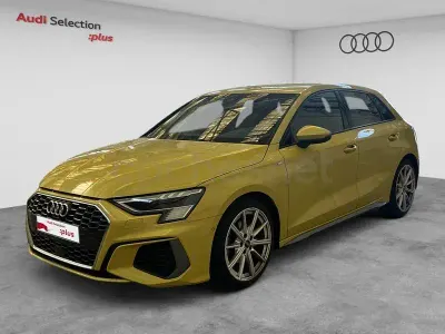 Usado Audi A3 S-Line 150 CV (110 kW) 2022 Amarillo Berlina