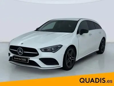Usado Mercedes CLA200 Shooting Brake 150 CV (110 kW) 2021 Blanco Familiar