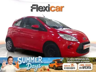 Usado Ford Ka Titanium 69 CV (50 kW) 2015 Rojo Utilitario