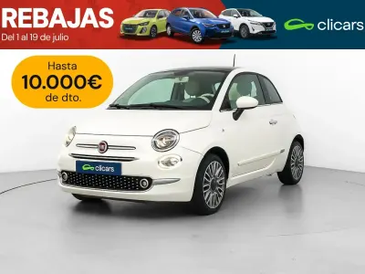 Usado Fiat 500 Pop 69 CV (50 kW) 2017 Blanco Berlina