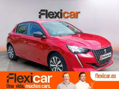 Usado Peugeot 208 Active 101 CV (74 kW) 2023 Rojo Utilitario