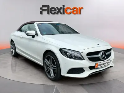 Usado Mercedes C220 170 CV (125 kW) 2017 Blanco Descapotable