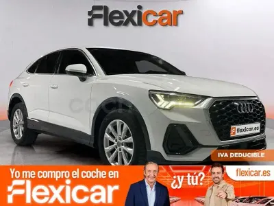 Usado Audi Q3 Sportback 150 CV (110 kW) 2020 Blanco SUV