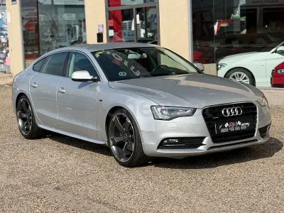Usado Audi A5 Sportback S-Line 245 CV (180 kW) 2012 Gris / plata Utilitario
