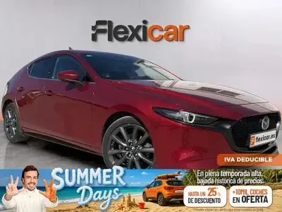 Usado Mazda 3 122 CV (89 kW) 2019 Rojo Berlina