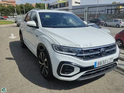 Usado VW T-Roc R-line 150 CV (110 kW) 2022 Blanco SUV