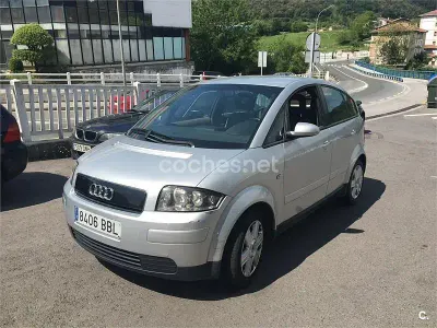 Usado Audi A2 75 CV (55 kW) 2000 Gris / plata Utilitario