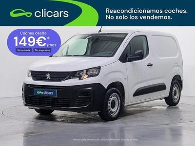 Usado Peugeot Partner S 75 CV (55 kW) 2021 Blanco Monovolumen