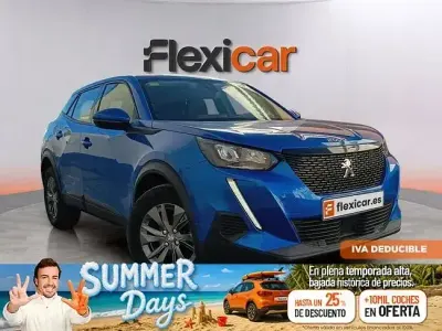 Usado Peugeot 2008 Active 100 CV (73 kW) 2020 Azul SUV