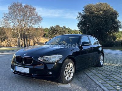 Usado BMW 116 Sport Line 136 CV (100 kW) 2013 Negro Utilitario
