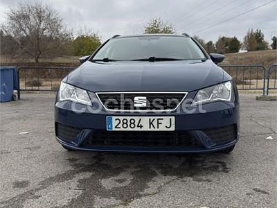 Usado Seat Leon Reference 115 CV (84 kW) 2017 Azul Berlina