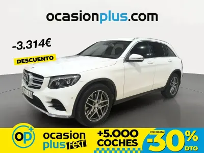 Usado Mercedes GLC250 204 CV (150 kW) 2016 Blanco SUV