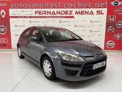 Usado Citroën C4 88 CV (64 kW) 2009 Azul Berlina