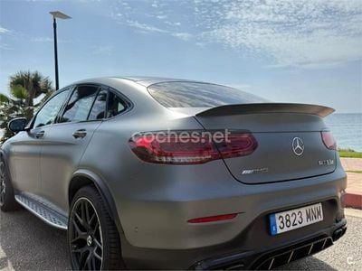 Usado Mercedes GLC63 AMG 510 CV (375 kW) 2019 Gris / plata Coupe