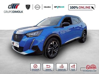 Usado Peugeot e-208 Allure 100 kW (136 CV) 2022 Azul Utilitario