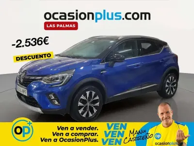 Usado Renault Captur Techno 91 CV (66 kW) 2024 Azul SUV