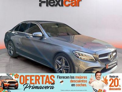 Usado Mercedes C220 194 CV (142 kW) 2018 Gris Berlina