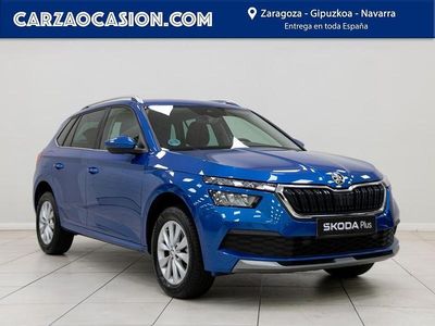 Usado Skoda Kamiq Ambition 110 CV (80 kW) 2022 Azul SUV