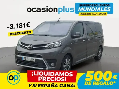 Usado Toyota Proace Verso Advance 150 CV (110 kW) 2019 Gris Familiar