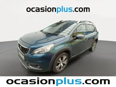 Usado Peugeot 2008 Allure 100 CV (73 kW) 2017 Azul SUV