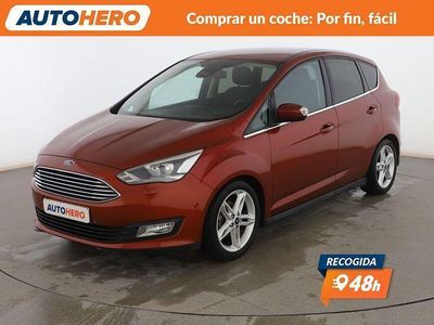 Usado Ford C-MAX Titanium 125 CV (91 kW) 2016 Rojo Monovolumen