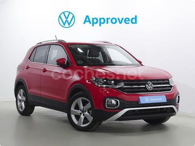 Rojo Usado 2021 VW T-Cross Sportline SUV | 20.500 € (Precio justo)