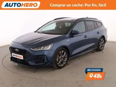Usado Ford Focus ST-Line 125 CV (91 kW) 2022 Azul Familiar