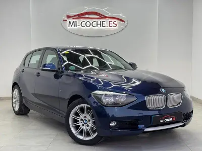 Begagnad BMW 118 Urban Line 170 HK (125 kW) 2012 Blå Halvkombi