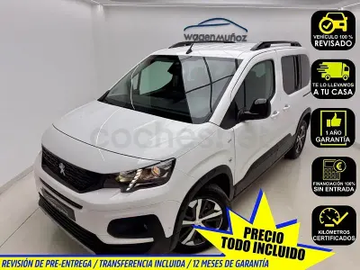 Usado Peugeot Rifter GT 100 CV (73 kW) 2021 Blanco Monovolumen